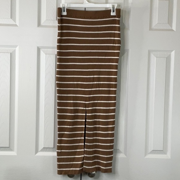 Freshman 1996  Women’s Stripped Midi Skirt Size L - Picture 5 of 6